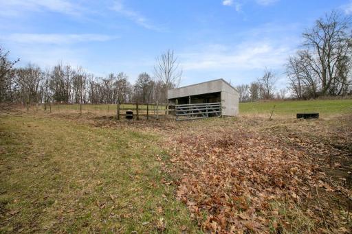 Photo for N1307 510th Street, Menomonie, WI 54751 - Listing #6517678 Enclosed Lean-To, waiting for your animals!