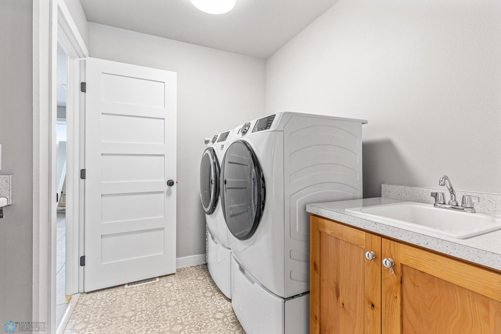 Upstairs Laundry