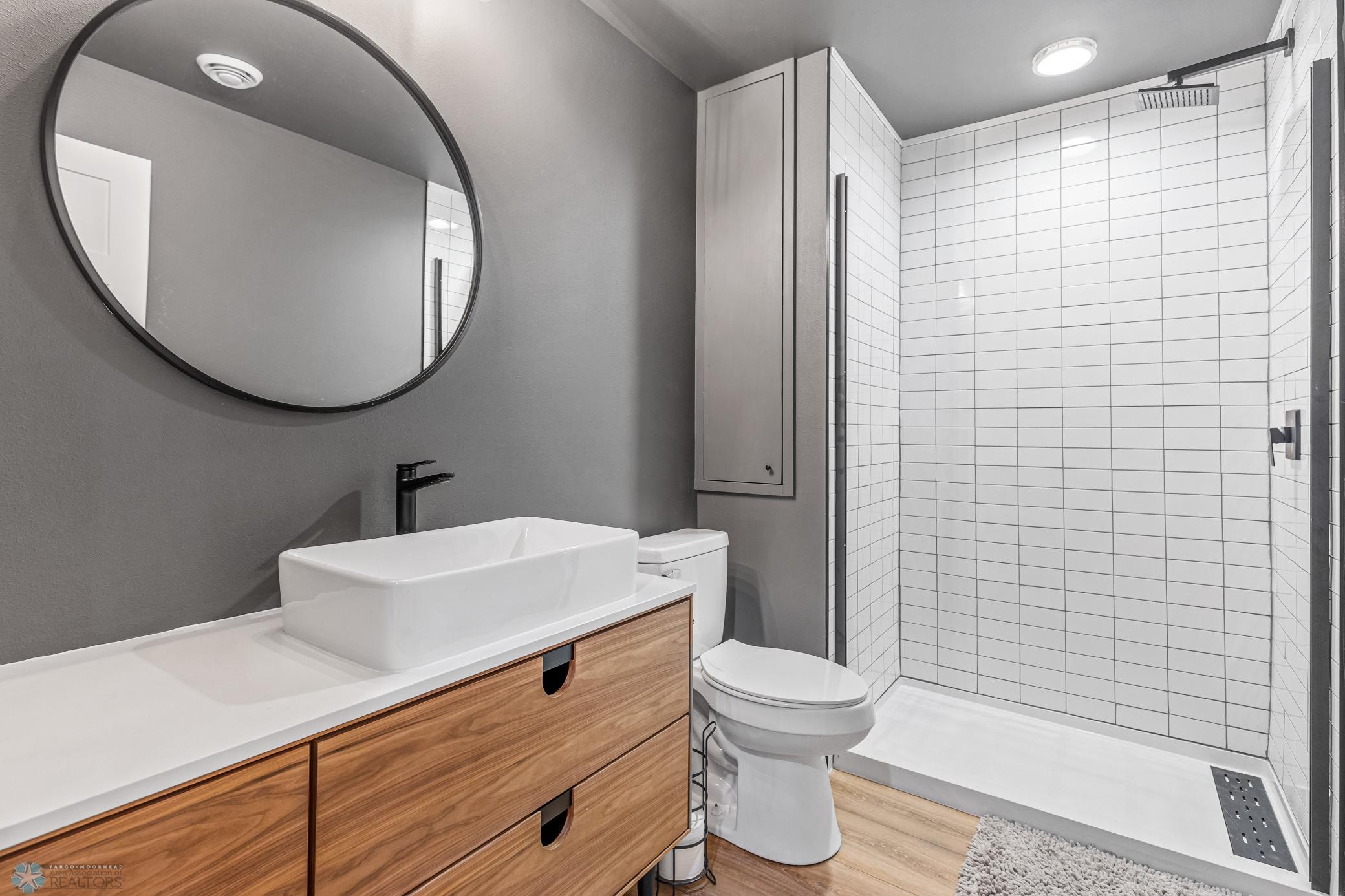 Basement 3/4 bathroom