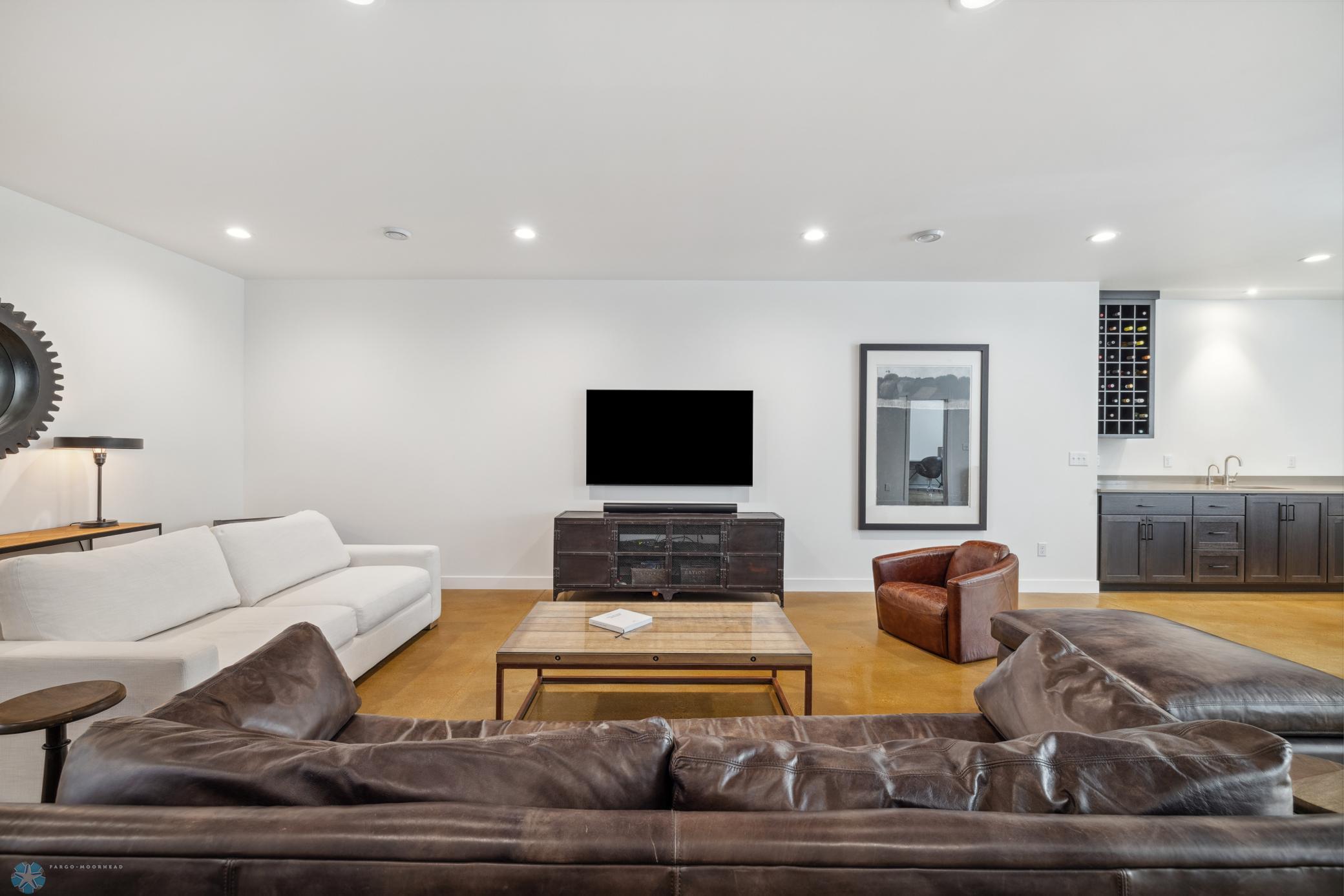 Basement Living Area