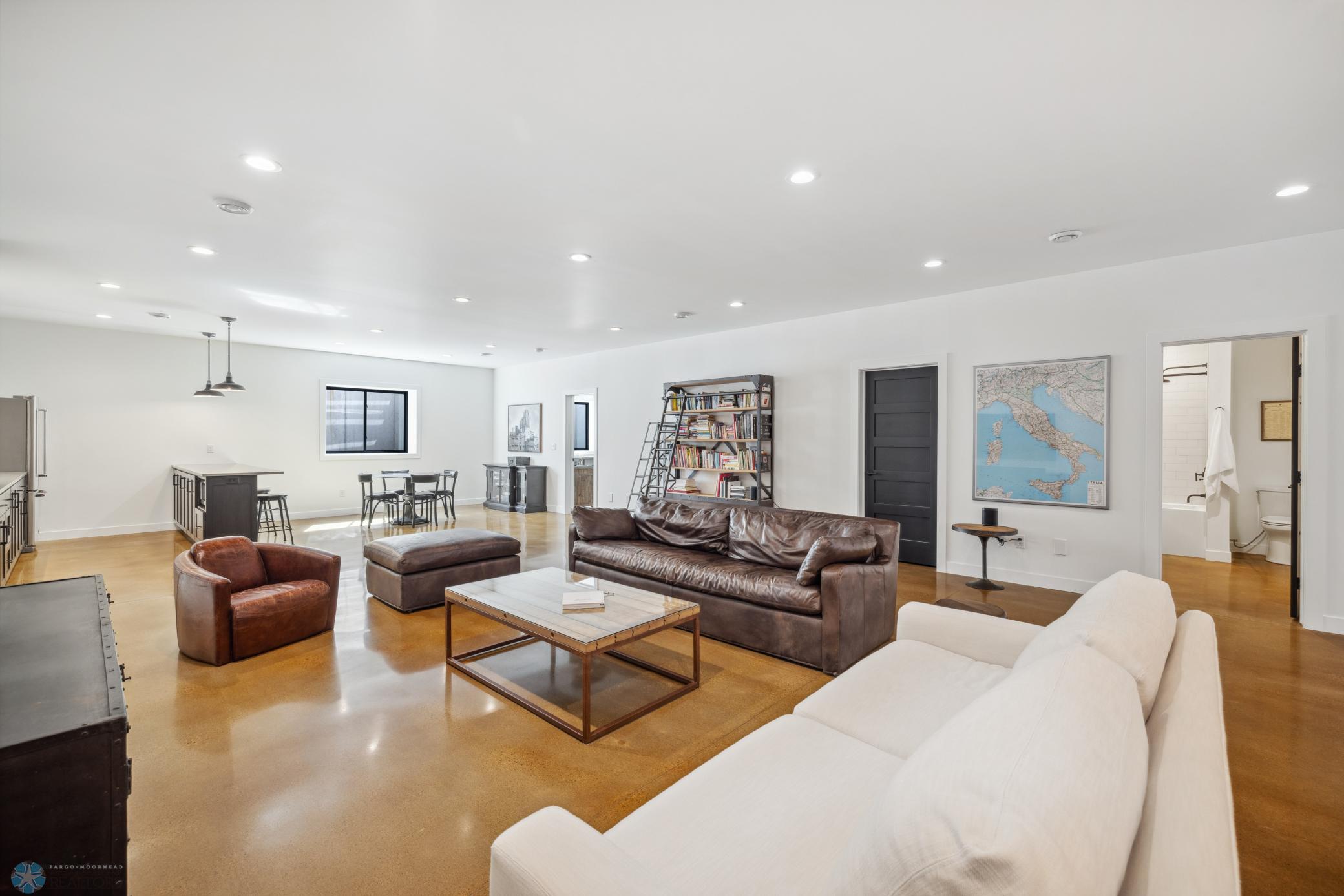 Basement Living Area
