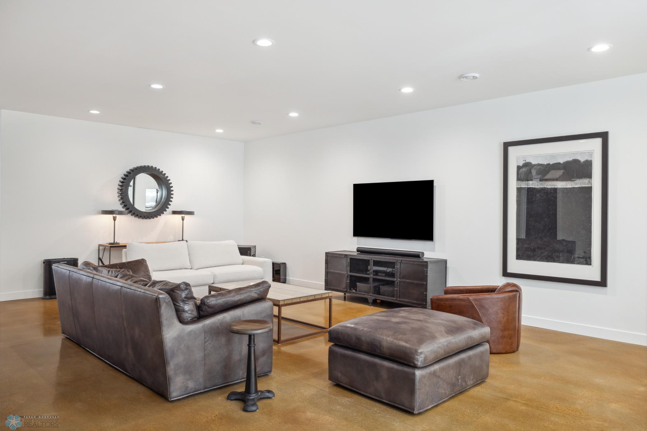 Basement Living Area