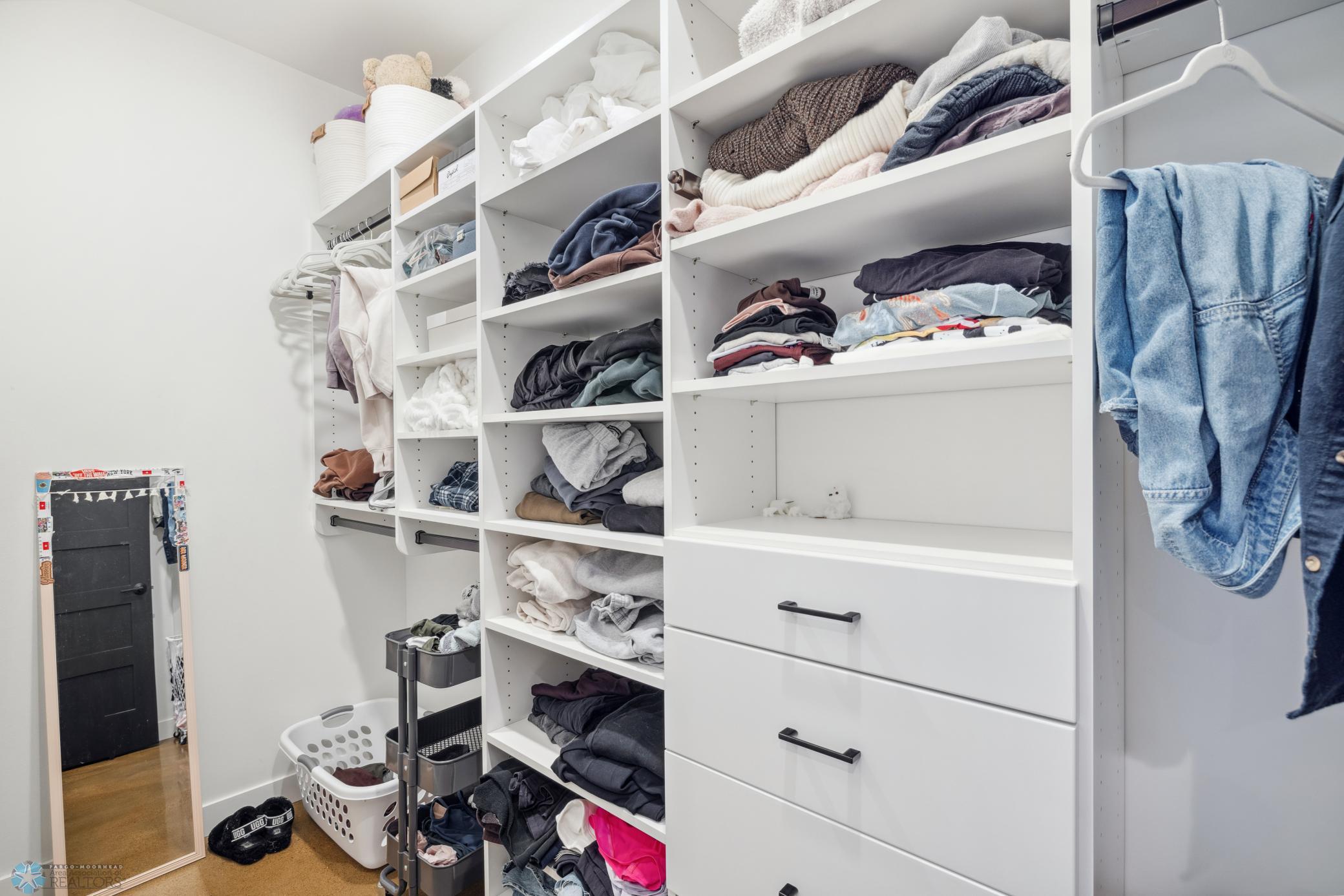 Bedroom 4 Spacious Custom Closet