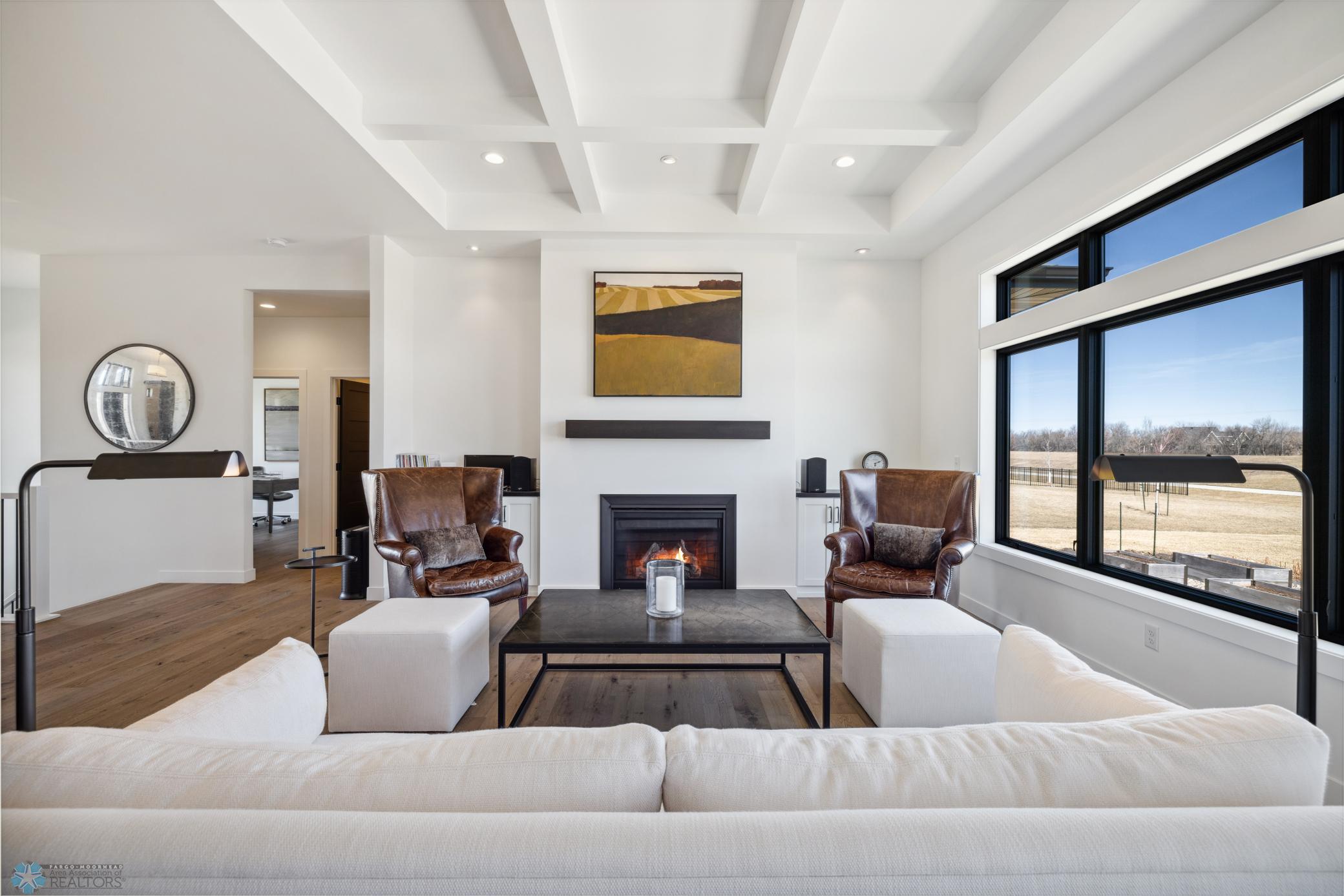 Living Room Gas Fireplace
