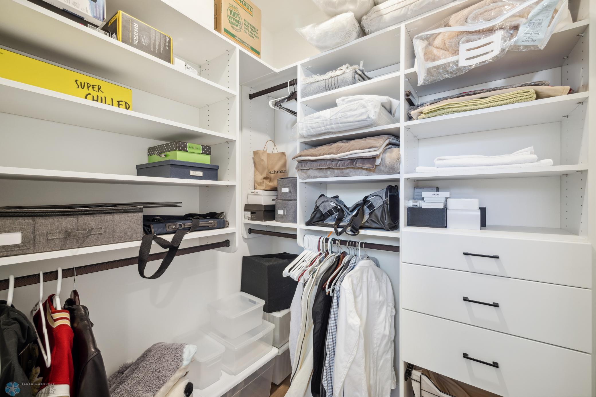 Bedroom 2 Custom Closet
