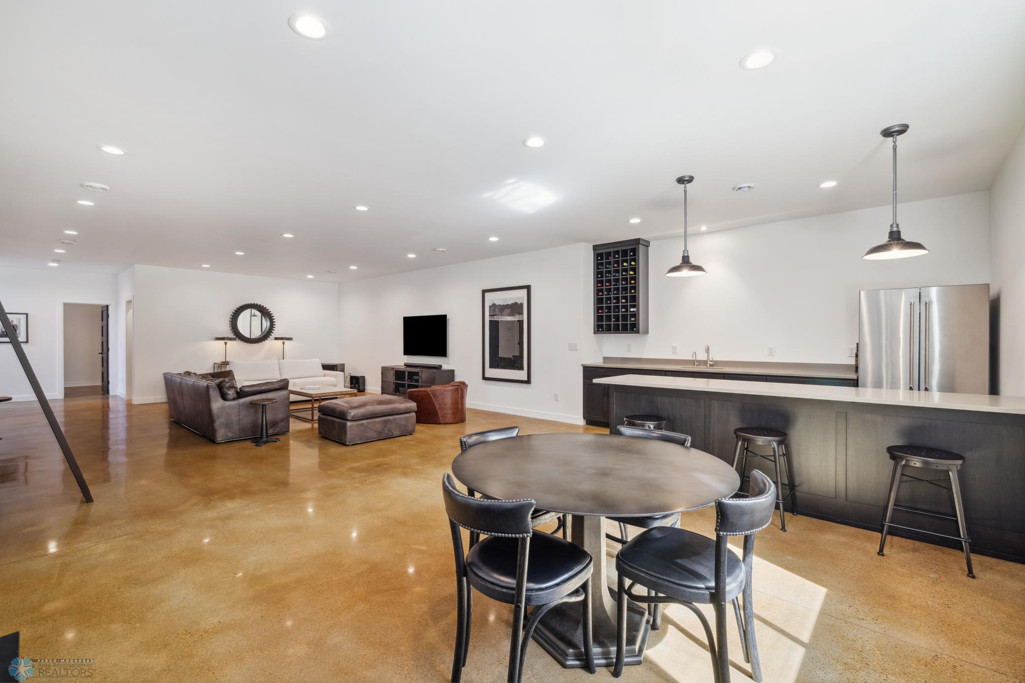 Basement Living Area