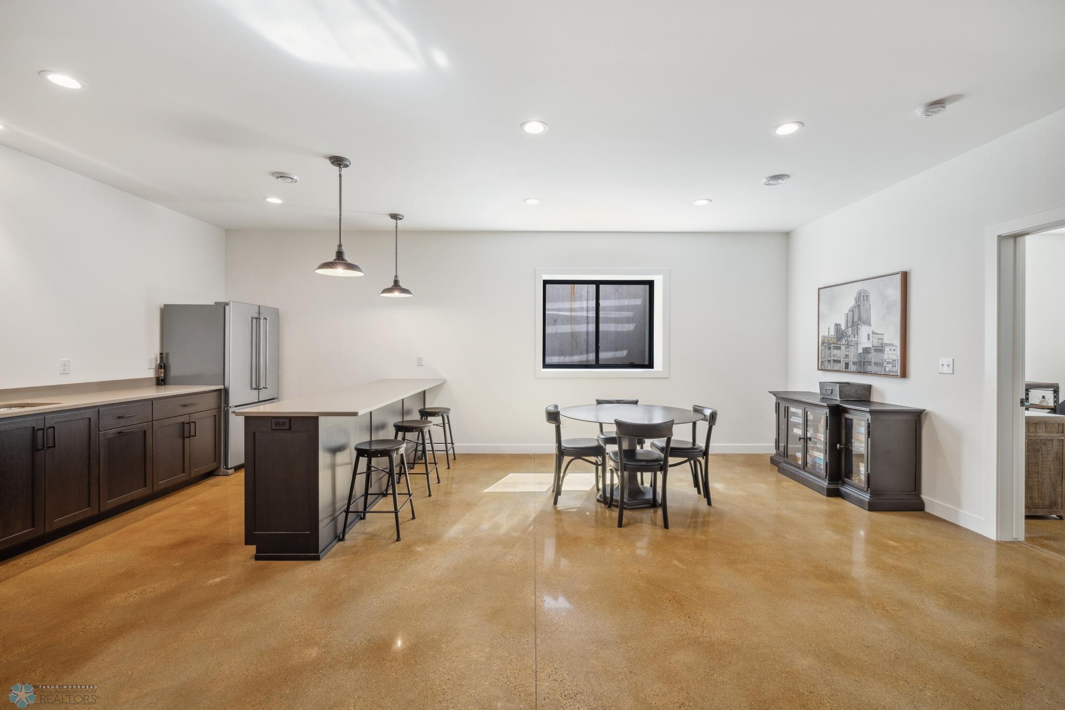 Basement Living Area