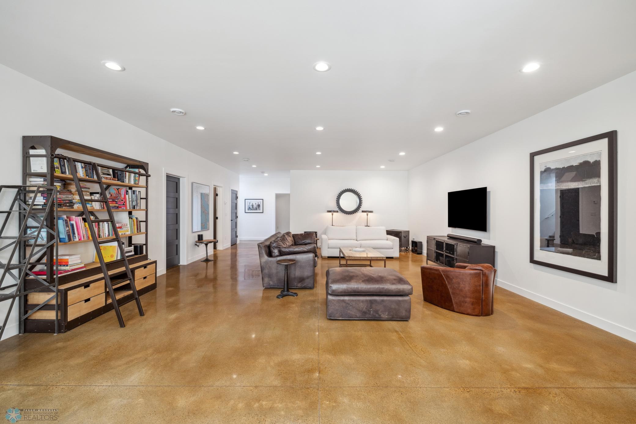 Basement Living Area