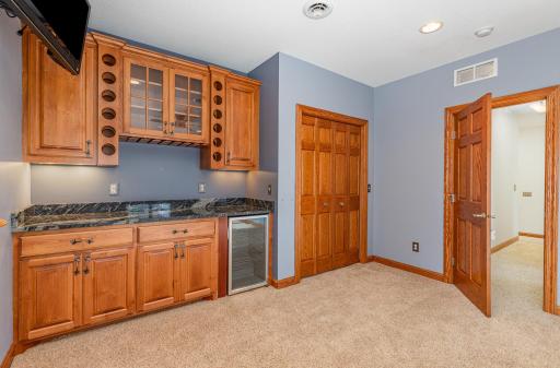 This area in 5th bedroom might be ideal for a live-in nanny, live-in grandparent or college-age kids!