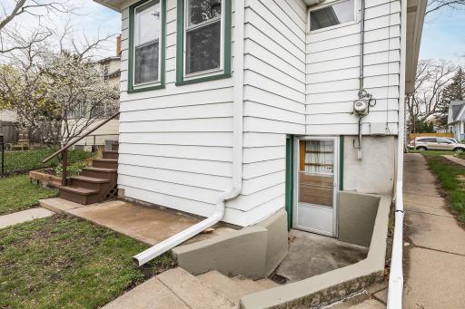 Convenient walk-out basement and additional storage (under sunroom).