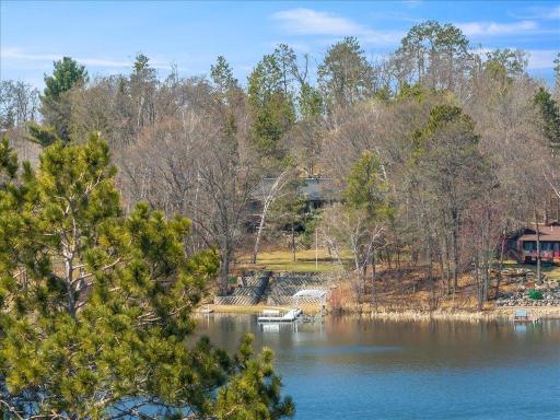 Tucked back on Green Lake; part of the Gull Lake chain is 11354 Green Hill Rd