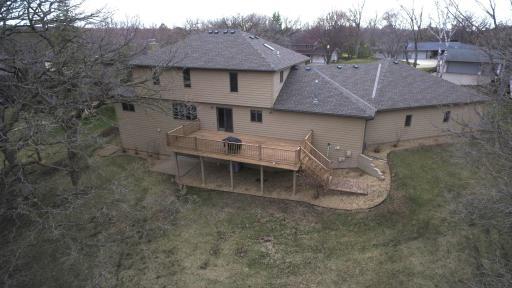 2-story home with walkout lower-level or enjoy the deck