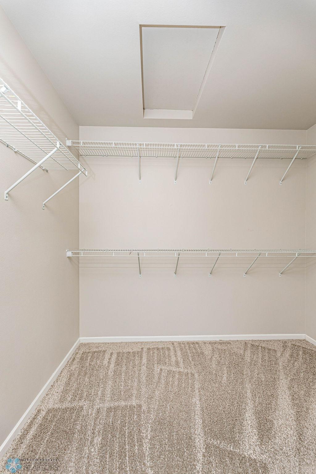 Huge Primary Closet