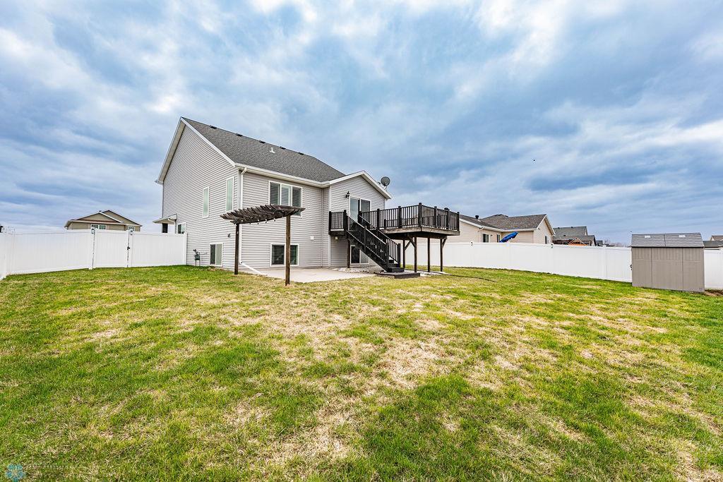 Large Yard is Fully Fenced