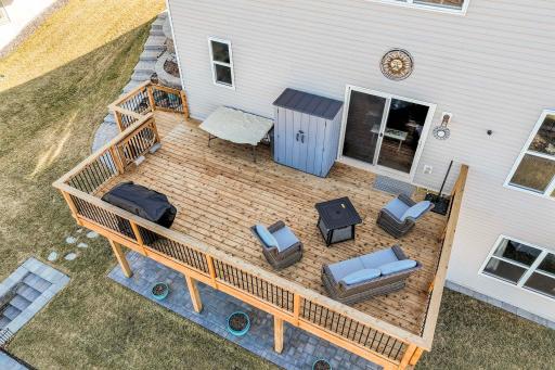 Expand your dining area to the deck and full lower level walk out patio.