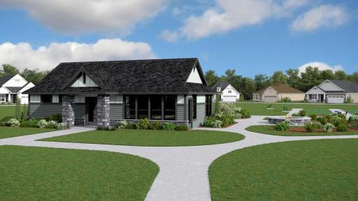 Exterior rendering of the soon Cedar Hills Amenity Center!