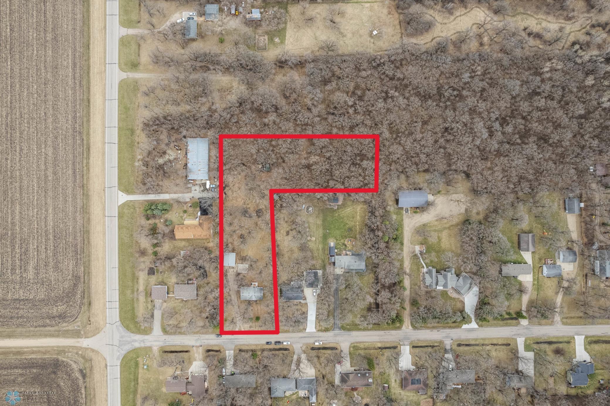 Overhead Estimated Property Boundaries