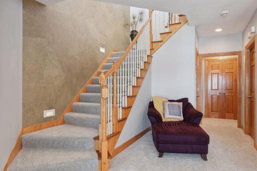 Head down the walk-out lower level to find 3 bedrooms, more space for entertaining, workout/flex room, as well as a garage for all your toys!