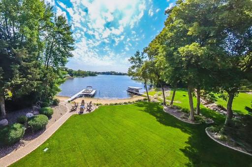 Beautifully landscaped and picturesque outdoor living!