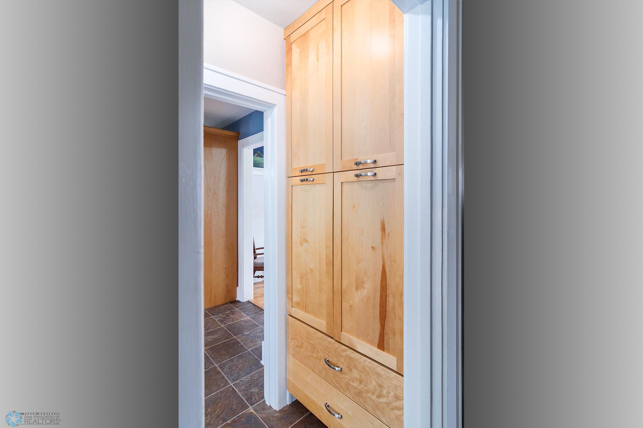 Cabinetry into Kitchen