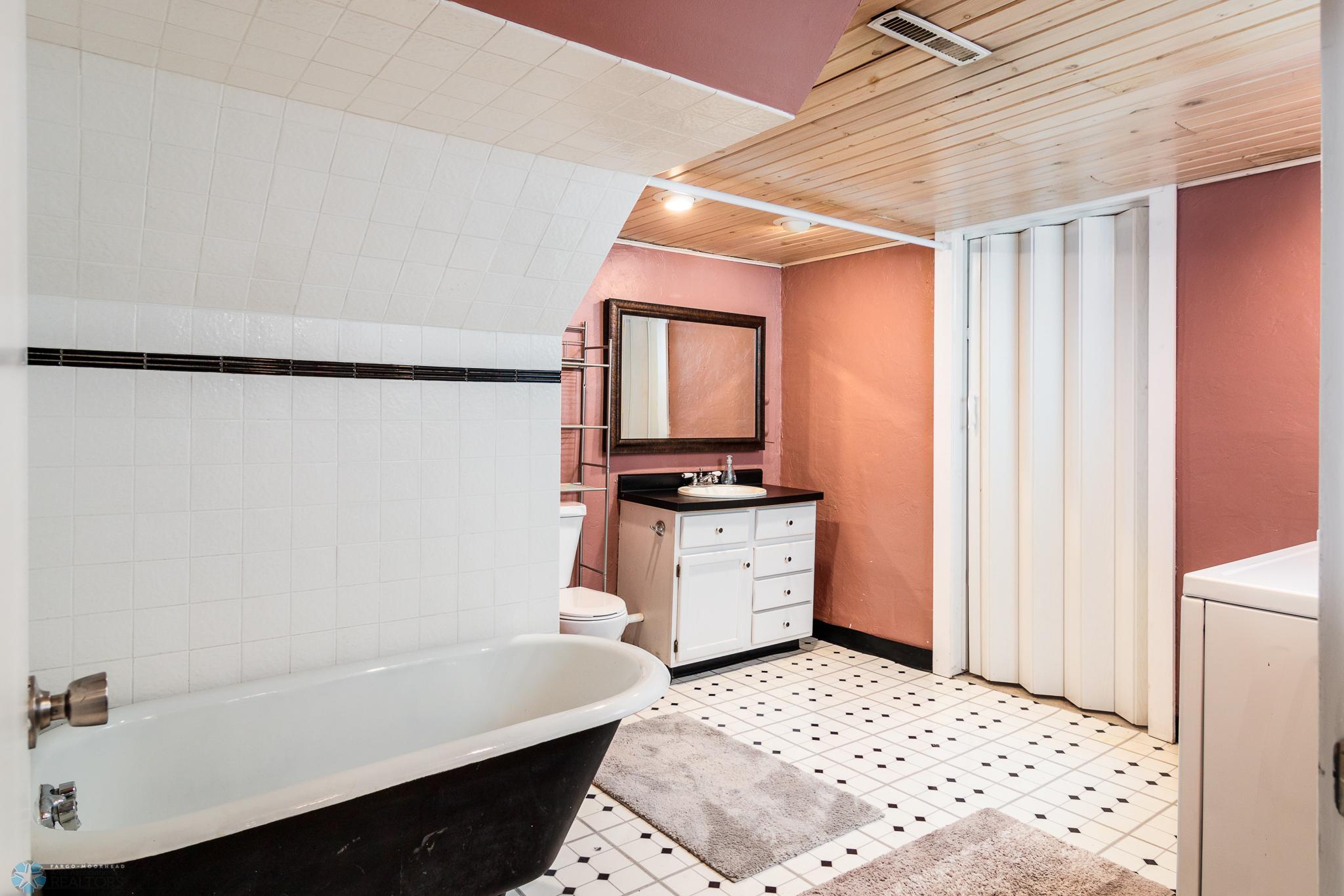 Bathroom With Claw Foot Tub