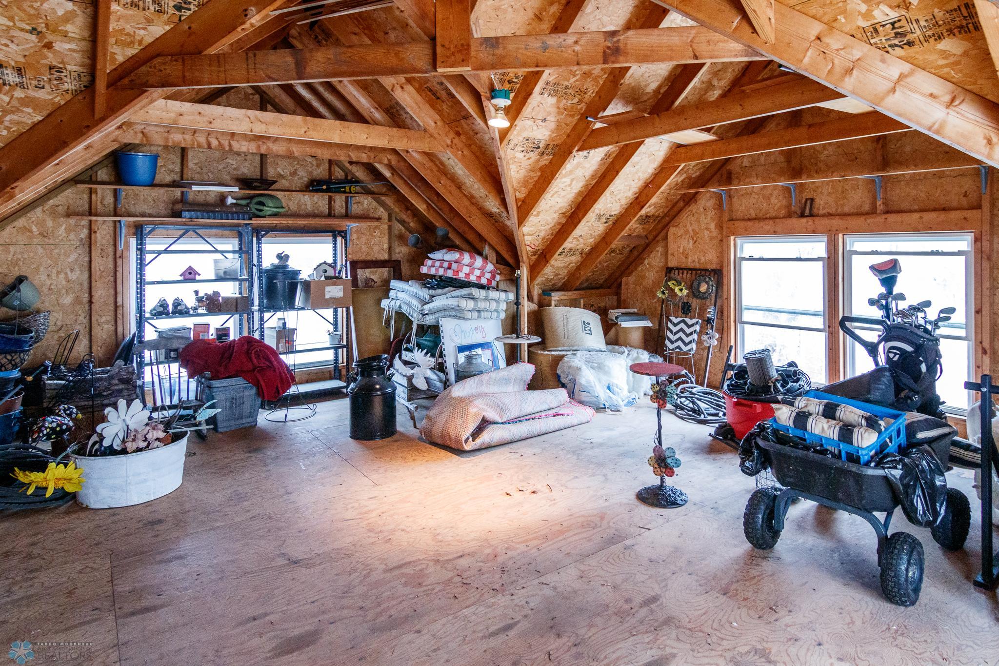 Garage Walk-Up Storage or Hobby Room