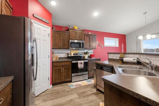 Great kitchen and overall space. Even a pantry!