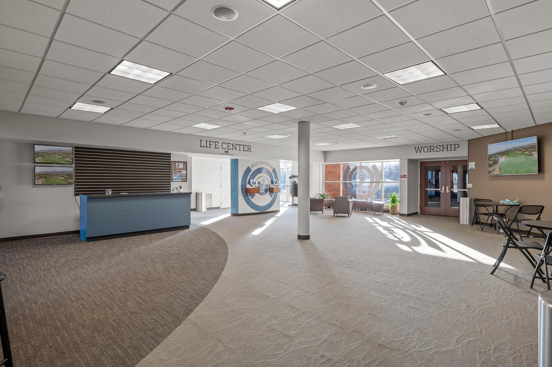 Alternate view of the lobby.