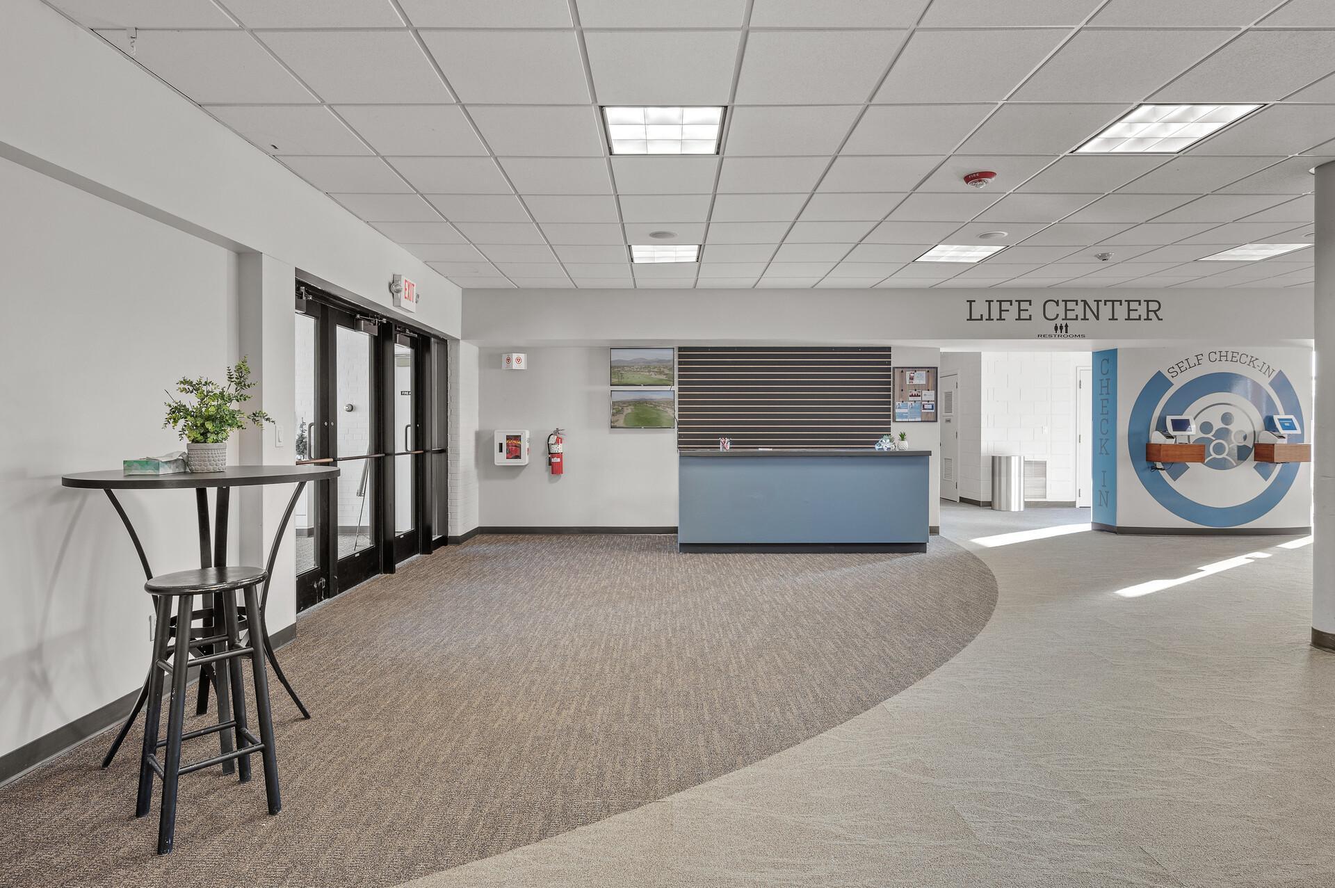 Alternate view of the lobby.