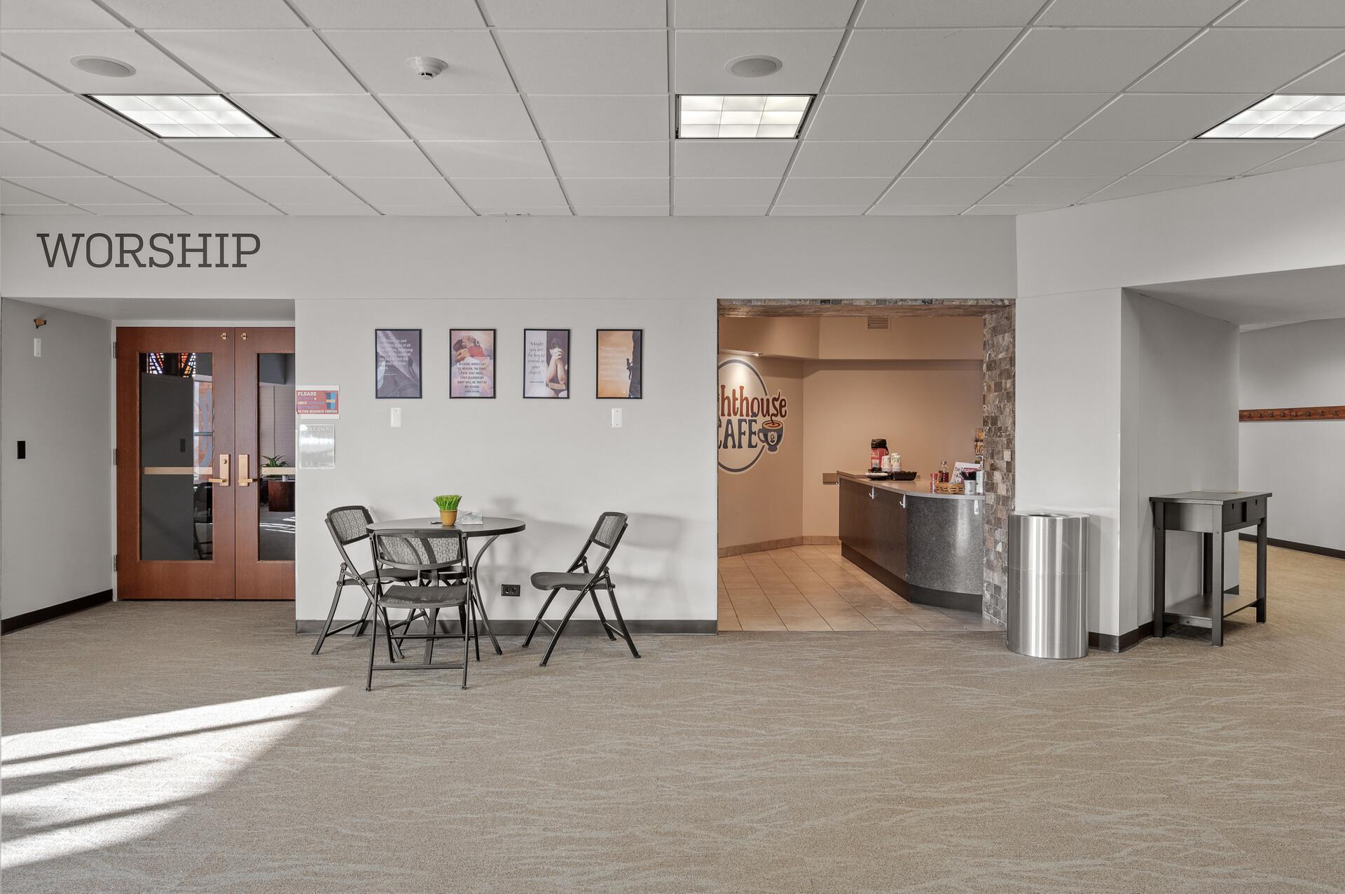 Alternate view of the lobby.