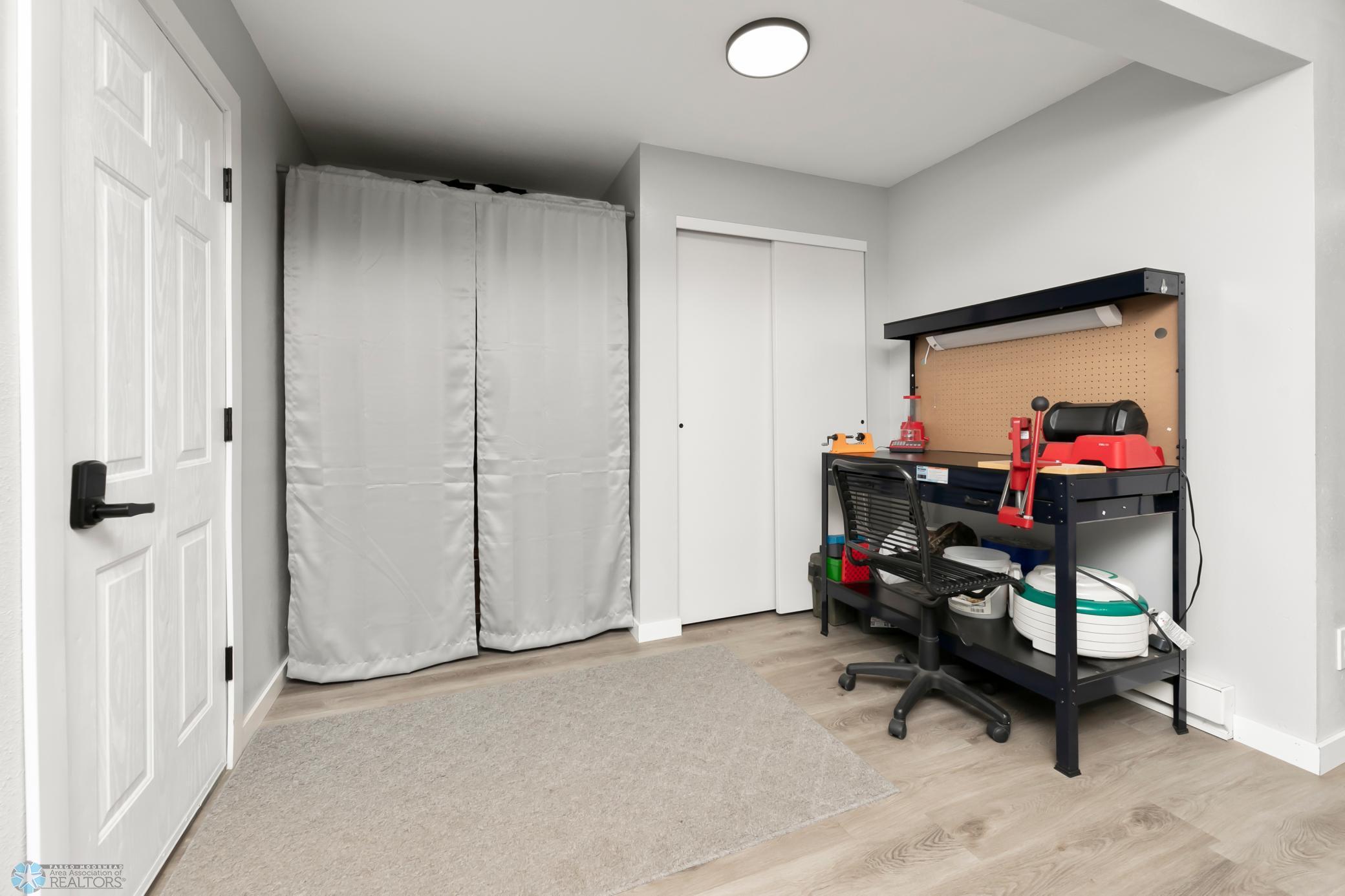 Back garage entry