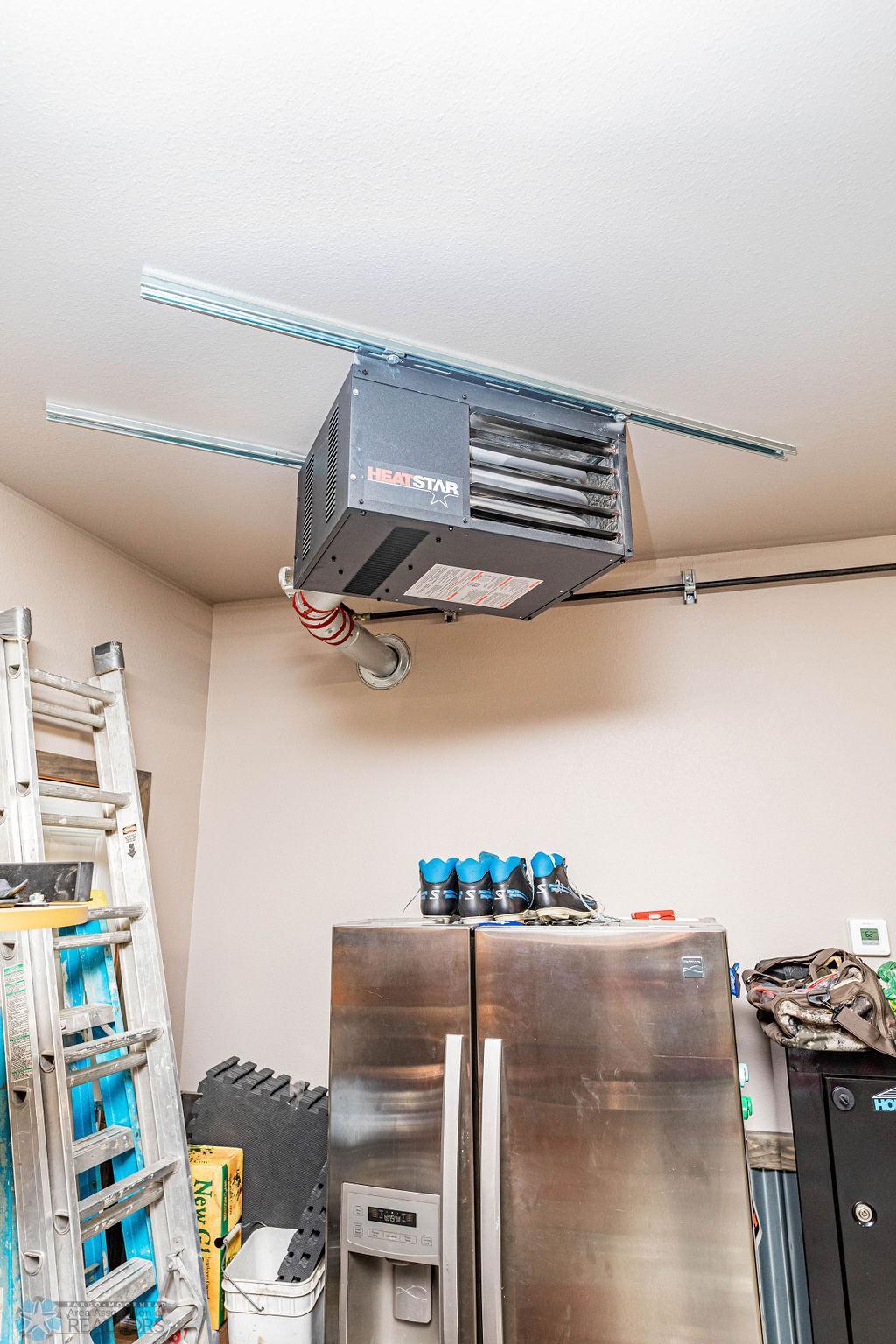 Gas Heater in the Garage