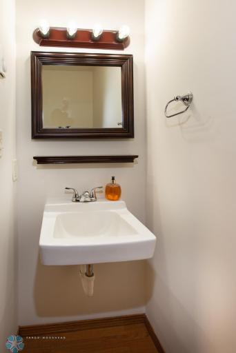 Half bath on main floor - off the kitchen