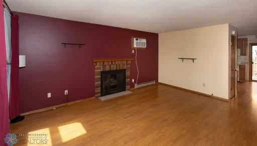 Living Room - Fireplace with electric insert