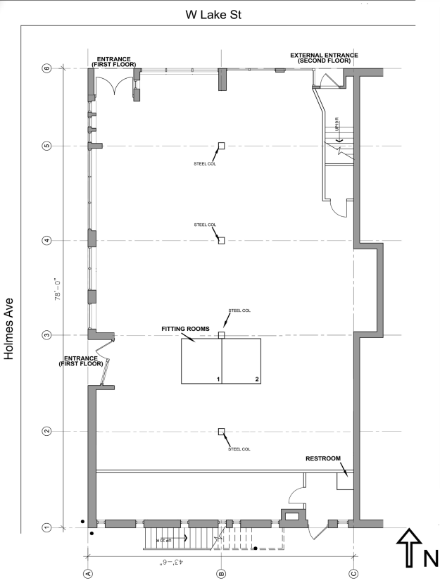 1st Floor Plan