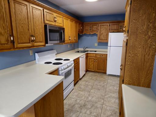 Roomy kitchen with upgraded appliances and plenty of storage.