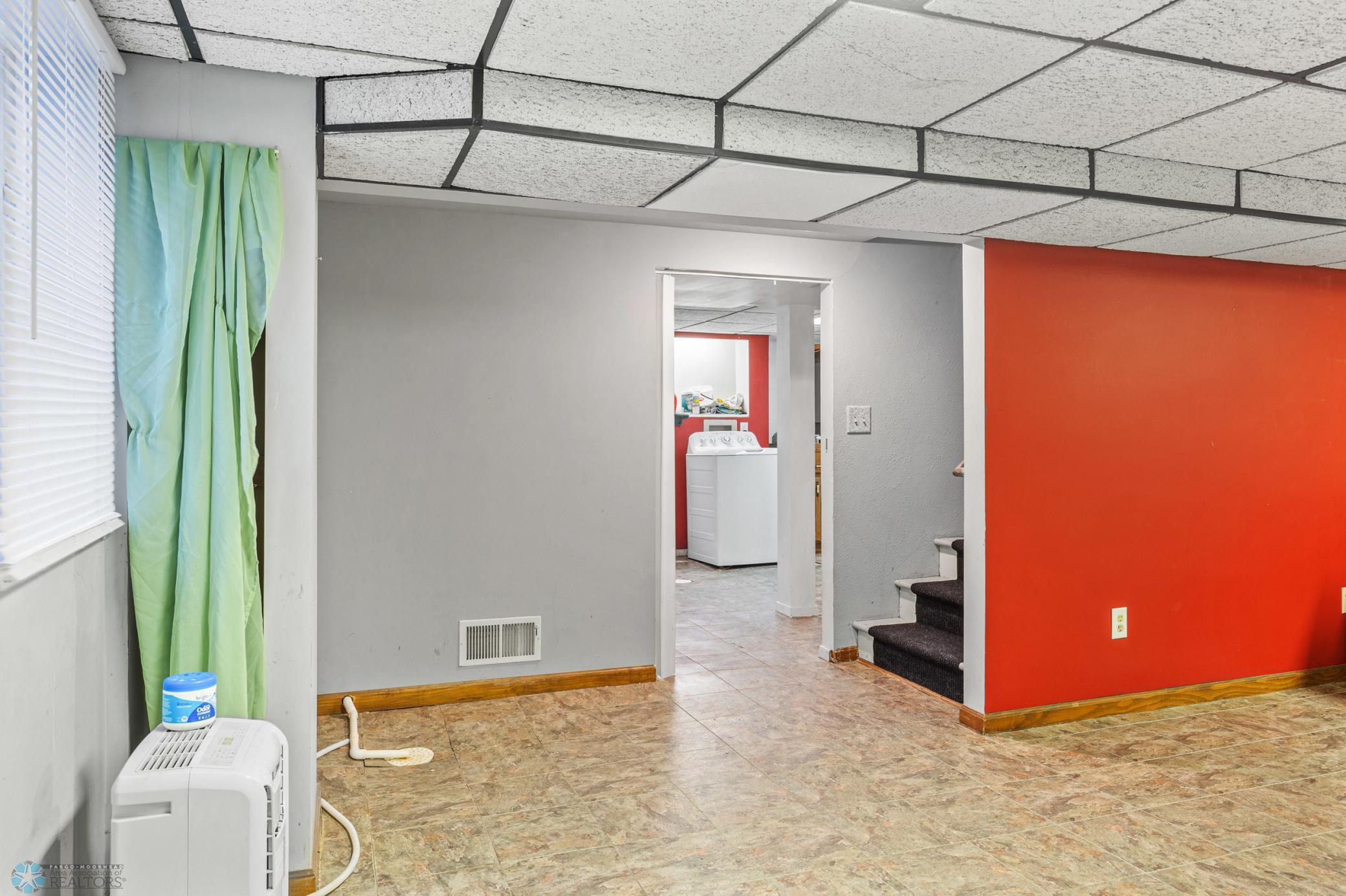 Basement Family Room -has egress window