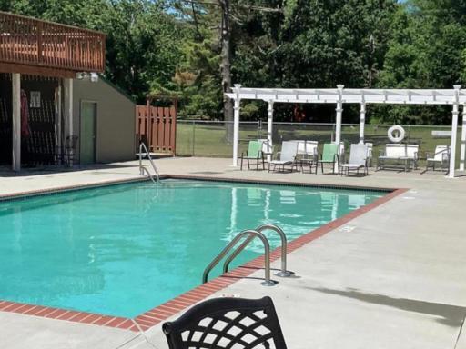 THE BEAUTIFUL POOL AREA IS A GREAT PLACE TO ENTERTAIN OR JUST HANG OUT FOR SOME QUIET TIME.