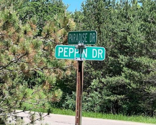 TO GET TO THE PROPERTY, FOLLOW PARADISE ROAD PAST THE FIRST PEPPIN DRIVE SIGN, CONTINUING ON TO THE INTERSECTION OF PARADISE ROAD & PENNY DRIVE. FOLLOW PENNY DRIVE TO RIGHT ON PEPPIN DRIVE, AND THE LOT IS JUST UP THE HILL.