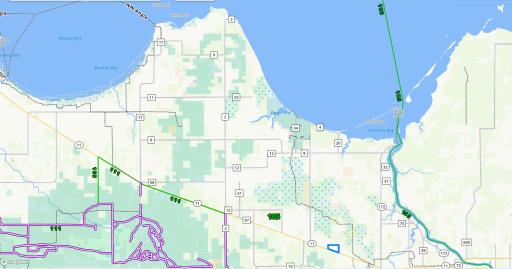 Area Map (Less than 10 miles to Lake of the Woods and the Rainy River!)