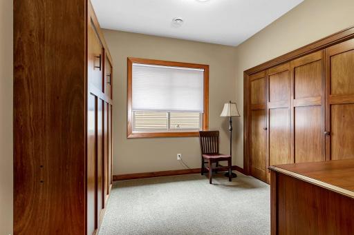 The second guest room has a built in murphy bed for guests but the sellers use it as a office when its not in use.