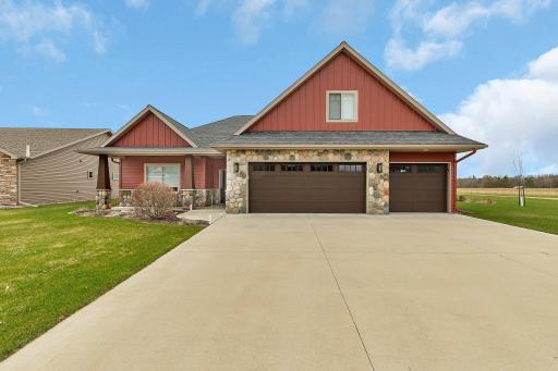 This gorgeous home is just a short golf cart ride away from River Links Golf Course.