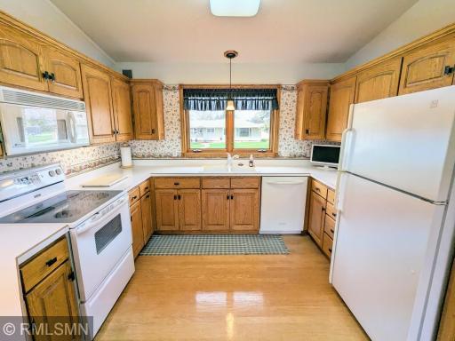 Photo for 403 NE 2nd Street, Buffalo Lake, MN 55314 - Listing #6521404 Kitchen With Functional Triangle Flow Workspace