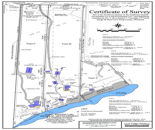 Certificate of Survey - Tract B