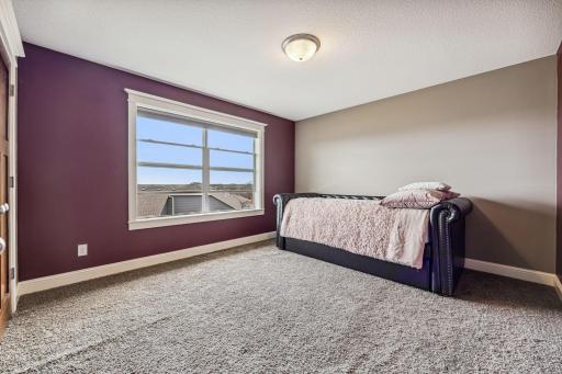 Third bedroom on the upper level. All very generous in size and closet space.