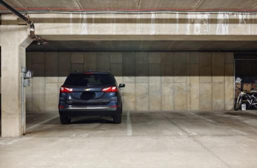 two underground, heated parking spaces near the elevator are a godsend in winter!