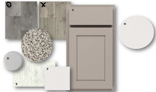 These will be the designer-inspired interior finishes for this home!