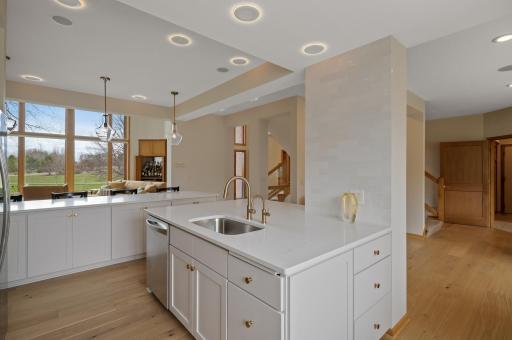 Built-in surround sound throughout the entire home!