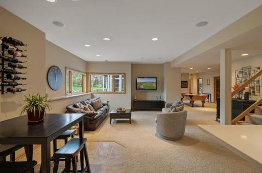 Lower level is an entertainerâs dream as well!