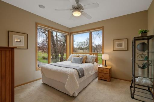 Beautiful main level bedroom filled with natural light and its own private ensuite bathroom!